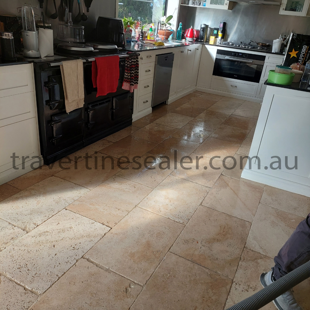  Kelso indoor Travertine Matt light brown Floor Tile