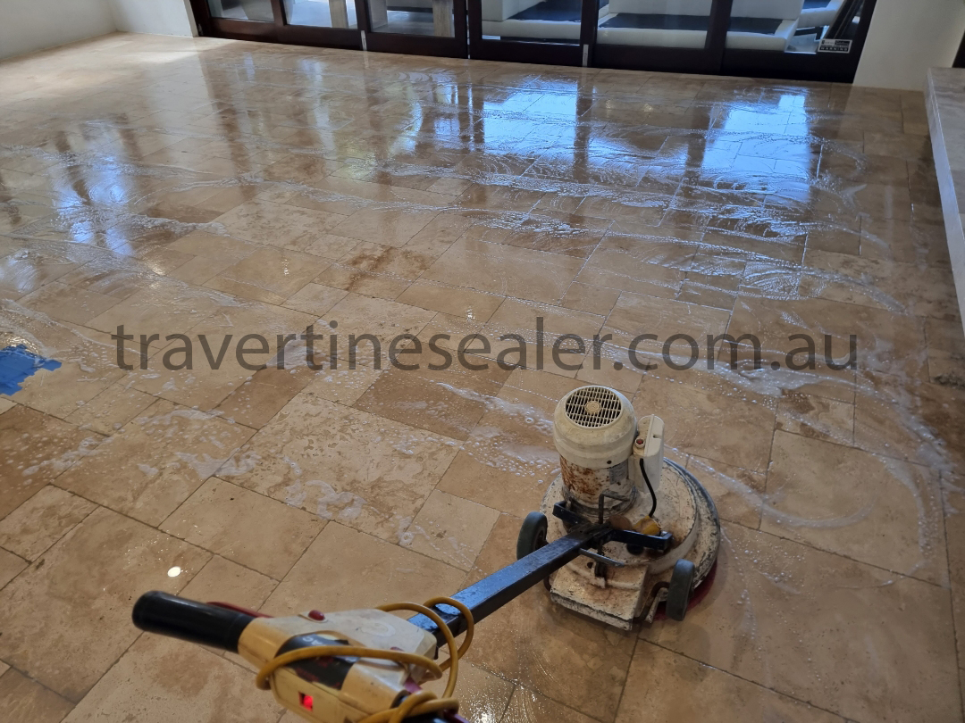  Darlington travertine pavers stone sealing