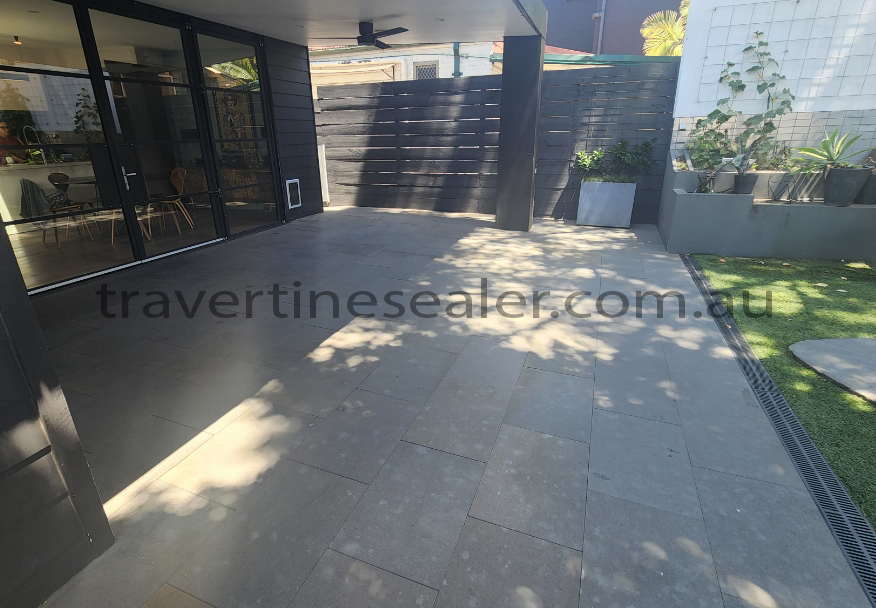   wide entrance travertine Matt White Floor Tile